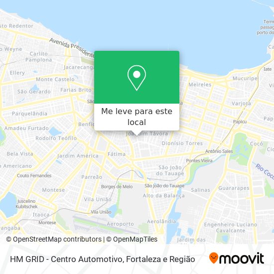 HM GRID - Centro Automotivo mapa