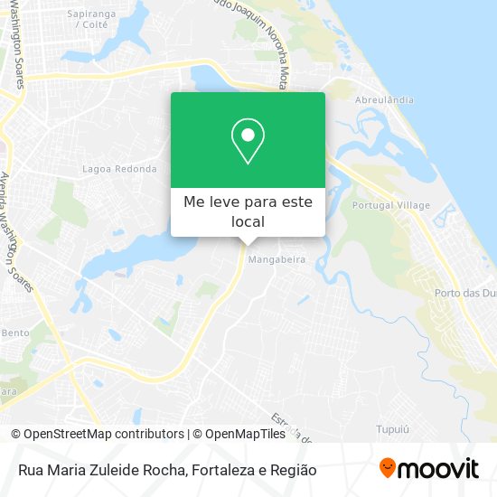 Rua Maria Zuleide Rocha mapa