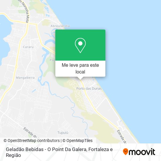 Geladão Bebidas - O Point Da Galera mapa