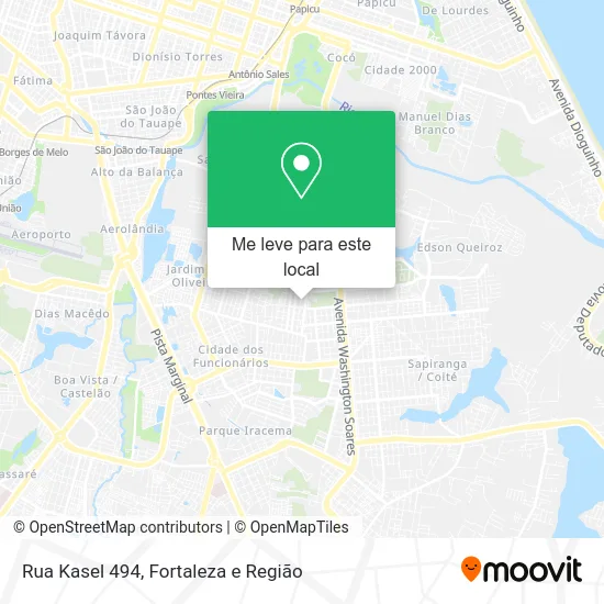 Rua Kasel 494 mapa