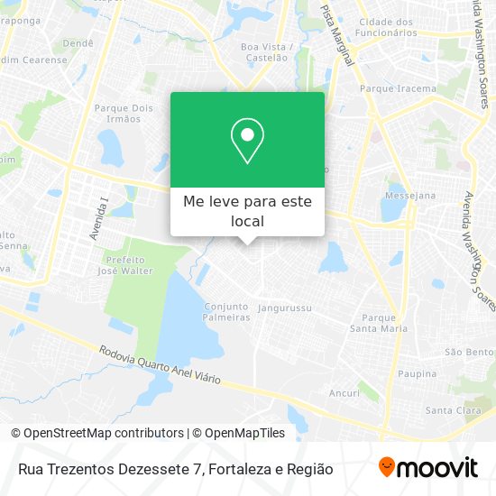 Rua Trezentos Dezessete 7 mapa