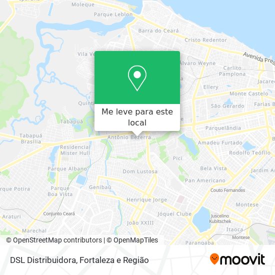 DSL Distribuidora mapa