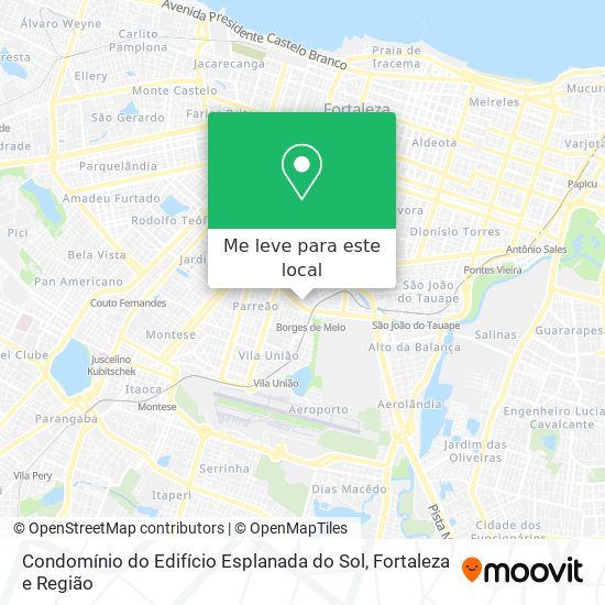 Condomínio do Edifício Esplanada do Sol mapa