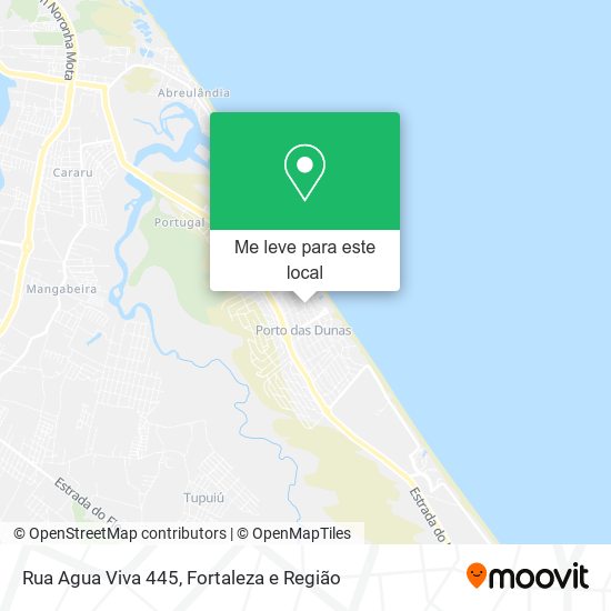 Rua Agua Viva 445 mapa