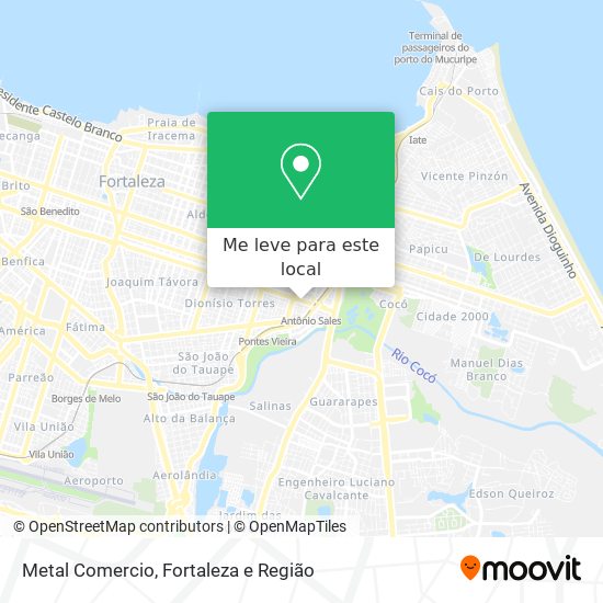 Metal Comercio mapa