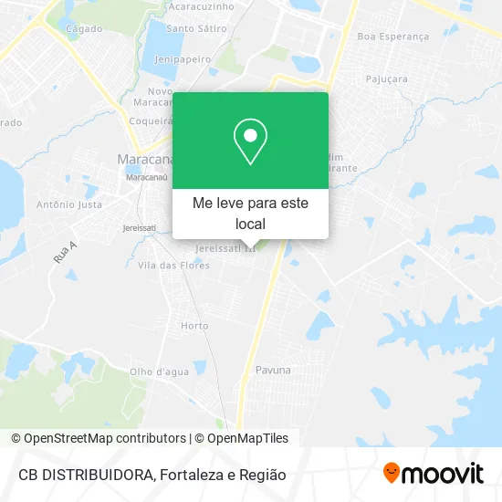 CB DISTRIBUIDORA mapa