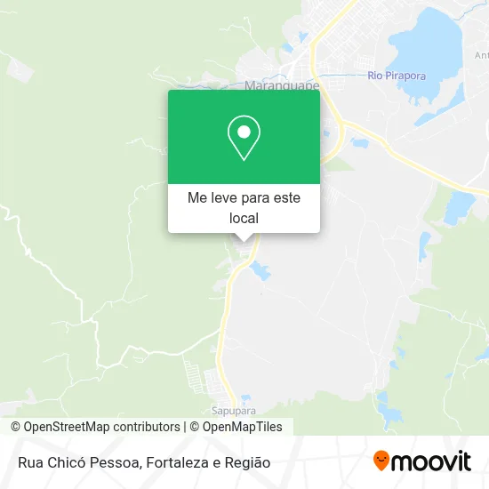 Rua Chicó Pessoa mapa