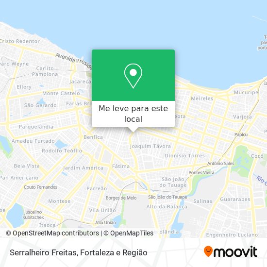 Serralheiro Freitas mapa