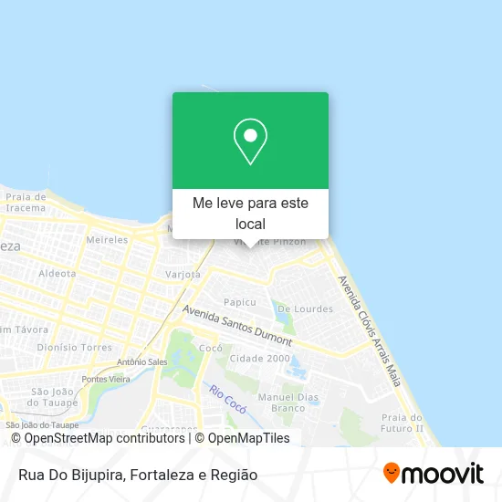 Rua Do Bijupira mapa