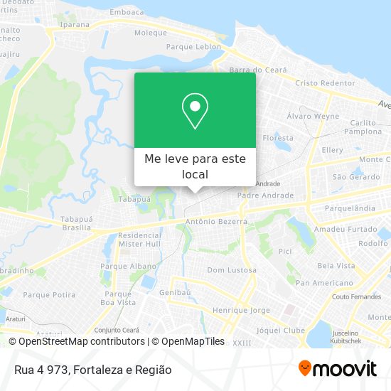 Rua 4 973 mapa