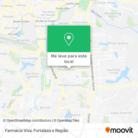 Farmácia Viva mapa