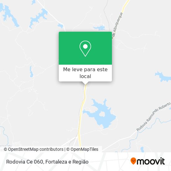 Rodovia Ce 060 mapa