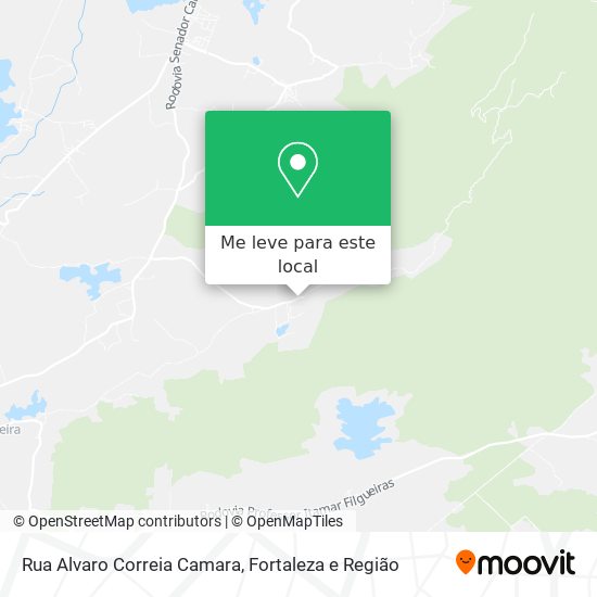 Rua Alvaro Correia Camara mapa