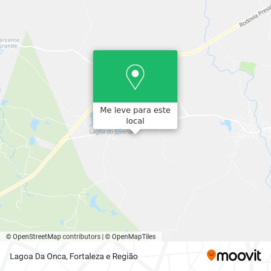 Lagoa Da Onca mapa