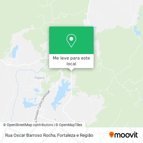 Rua Oscar Barroso Rocha mapa