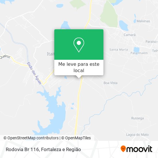 Rodovia Br 116 mapa