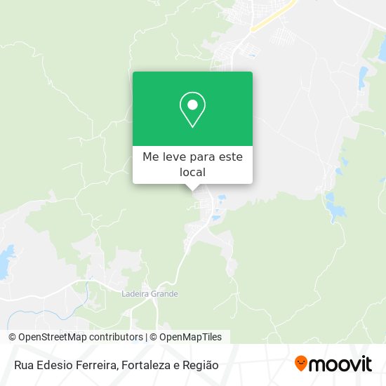 Rua Edesio Ferreira mapa
