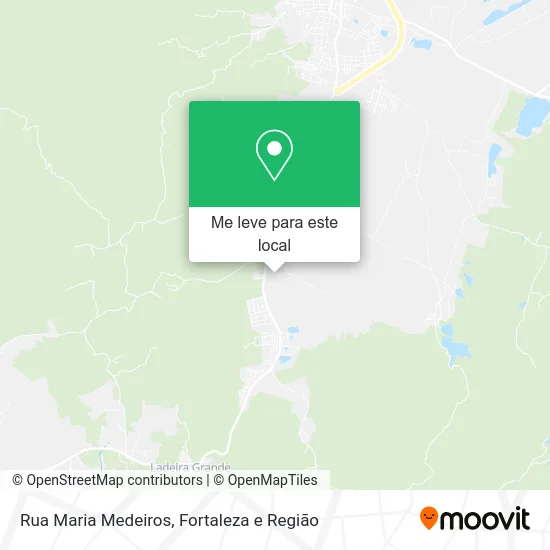 Rua Maria Medeiros mapa