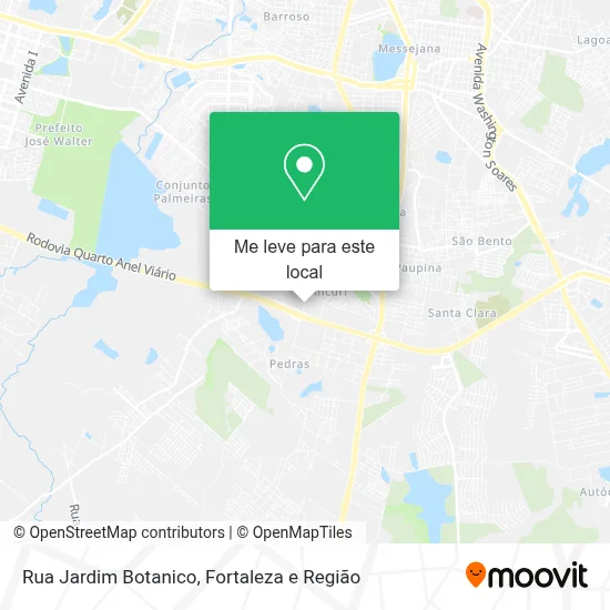 Rua Jardim Botanico mapa