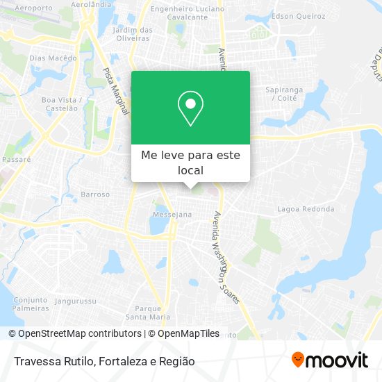 Travessa Rutilo mapa