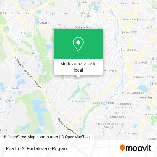 Rua Lo 2 mapa