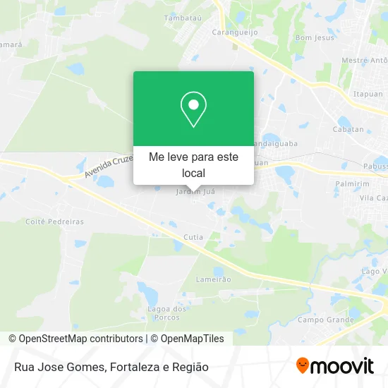 Rua Jose Gomes mapa