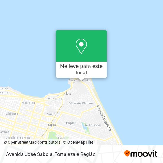 Avenida Jose Saboia mapa