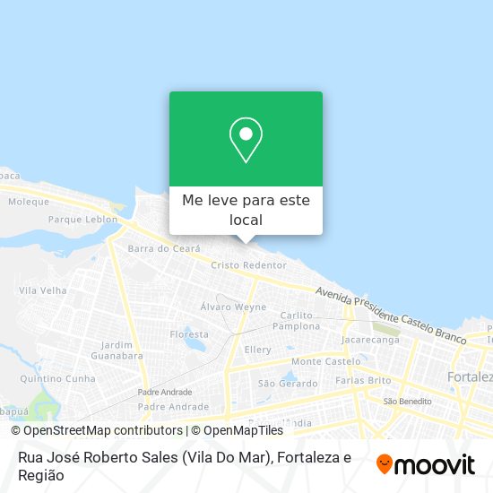 Rua José Roberto Sales (Vila Do Mar) mapa