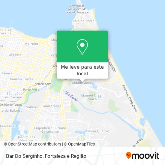 Bar Do Serginho mapa
