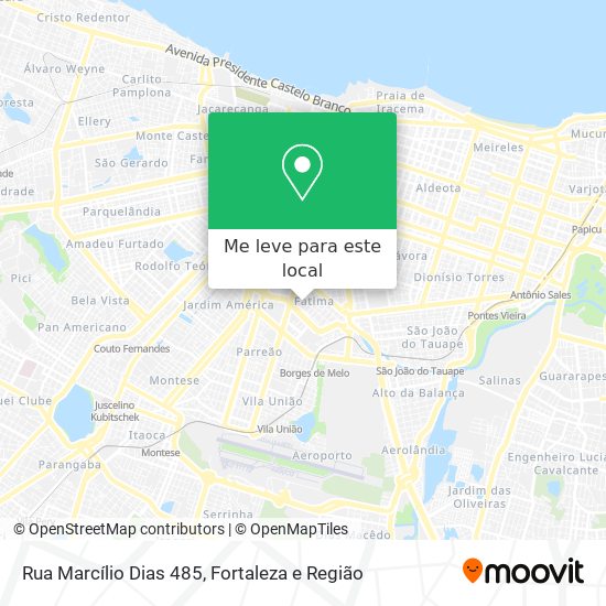 Rua Marcílio Dias 485 mapa
