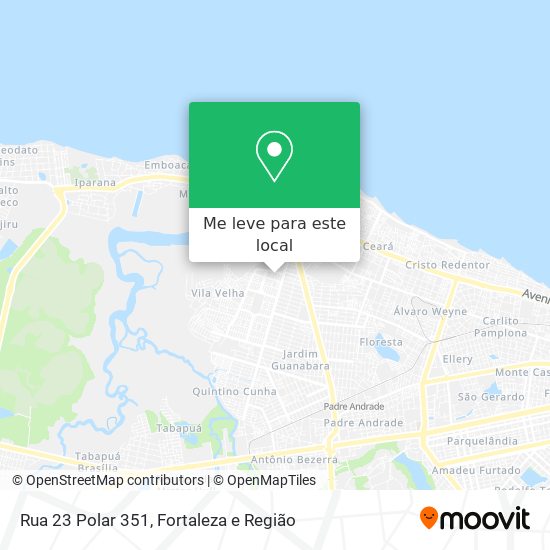 Rua 23 Polar 351 mapa