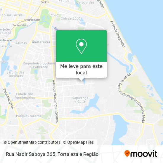 Rua Nadir Saboya 265 mapa