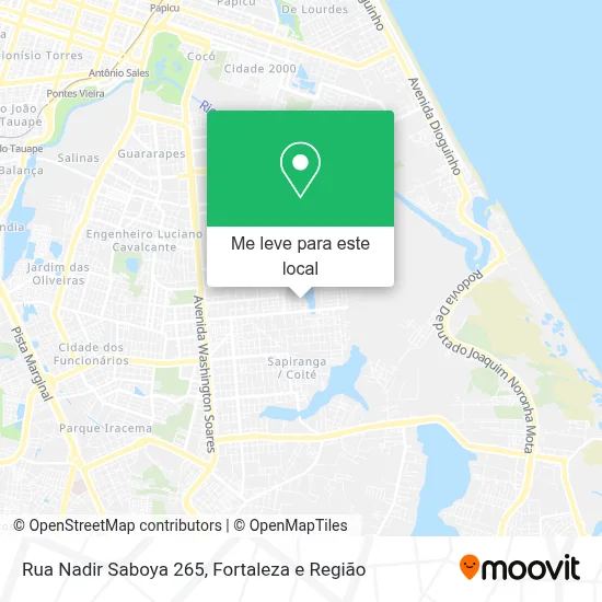 Rua Nadir Saboya 265 mapa