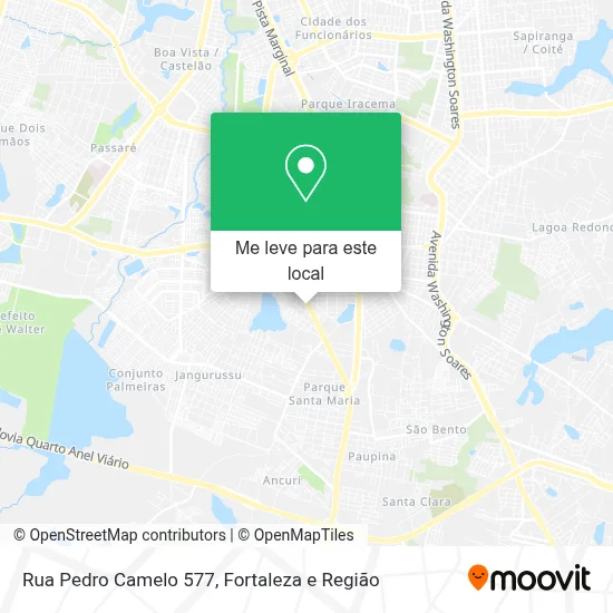 Rua Pedro Camelo 577 mapa