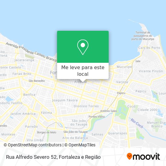 Rua Alfredo Severo 52 mapa
