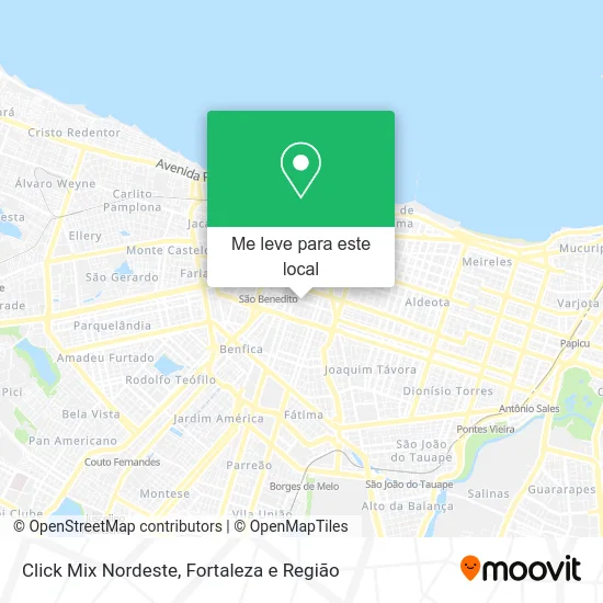 Click Mix Nordeste mapa