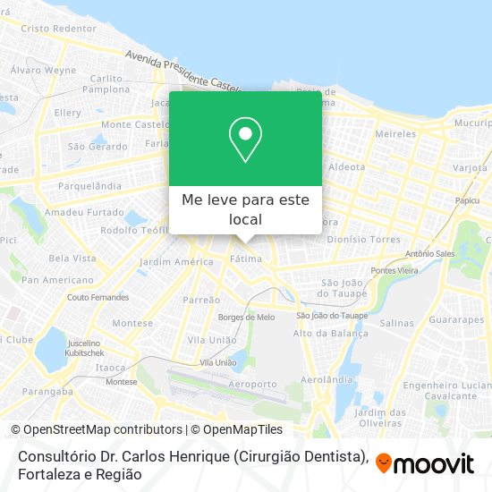 Consultório Dr. Carlos Henrique (Cirurgião Dentista) mapa