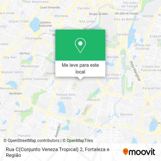 Rua C(Conjunto Veneza Tropical) 2 mapa