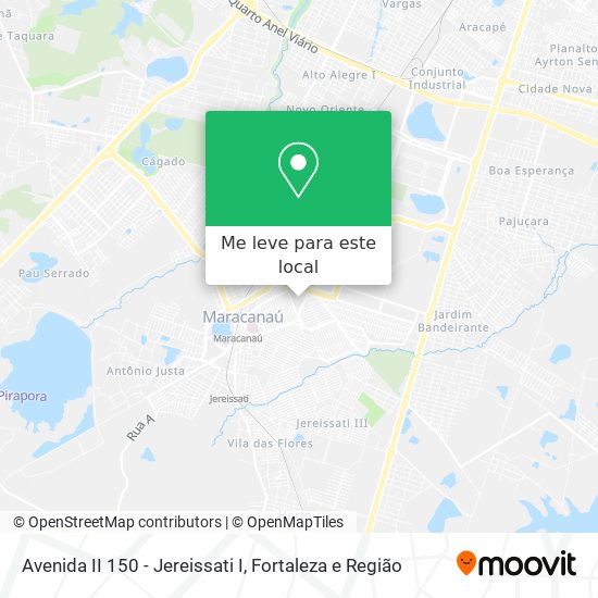 Avenida II 150 - Jereissati I mapa