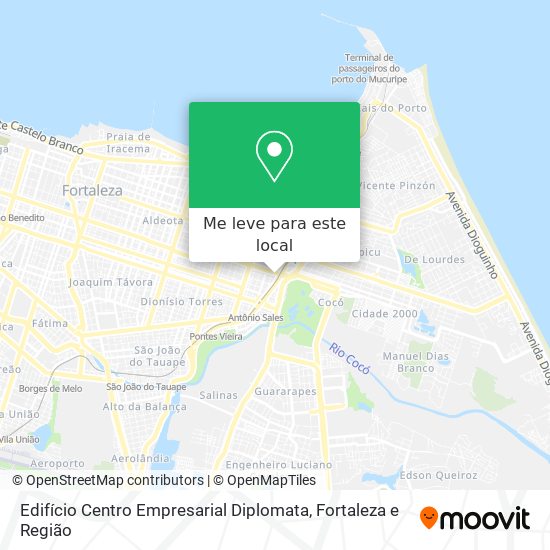 Edifício Centro Empresarial Diplomata mapa