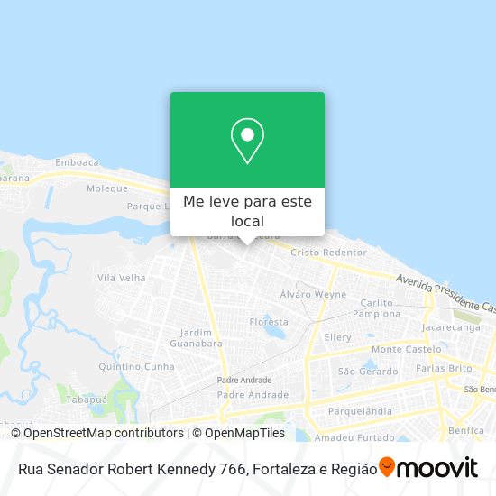 Rua Senador Robert Kennedy 766 mapa