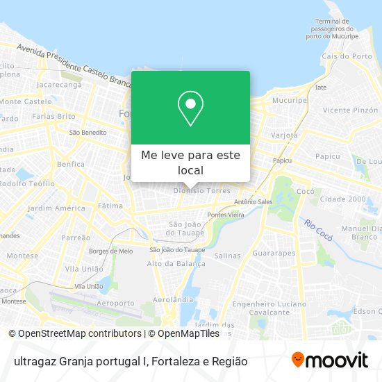 ultragaz Granja portugal I mapa