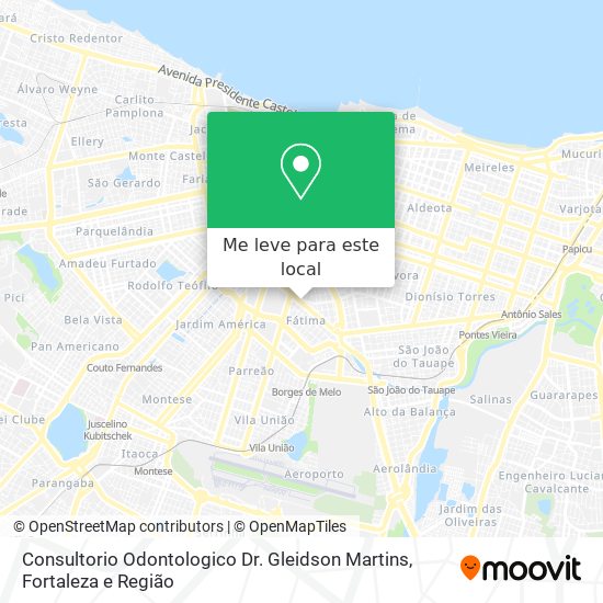 Consultorio Odontologico Dr. Gleidson Martins mapa