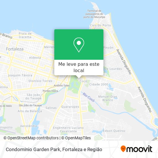 Condomínio Garden Park mapa