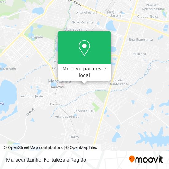 Maracanãzinho mapa