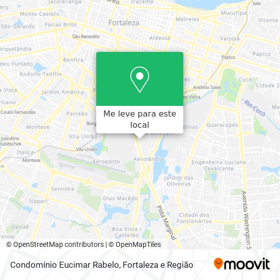 Condomínio Eucimar Rabelo mapa