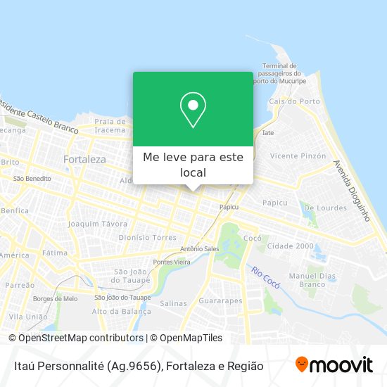 Itaú Personnalité (Ag.9656) mapa