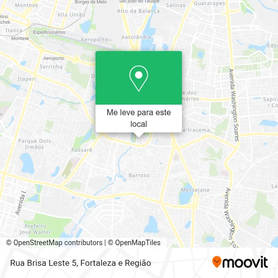 Rua Brisa Leste 5 mapa