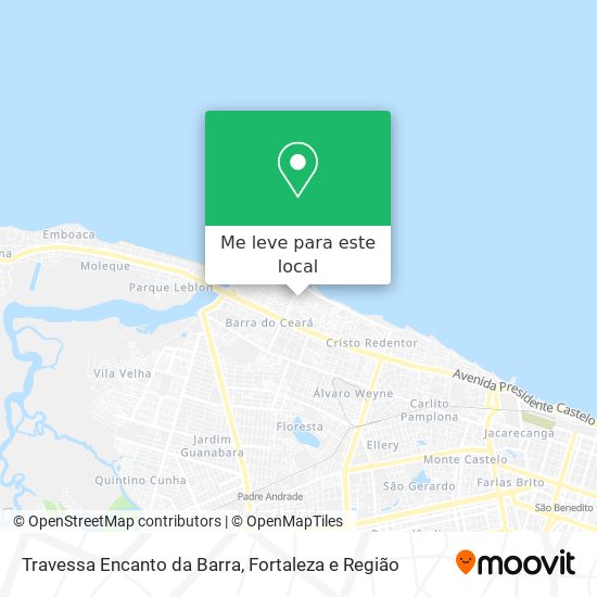 Travessa Encanto da Barra mapa