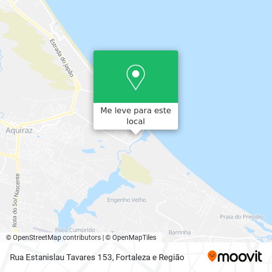 Rua Estanislau Tavares 153 mapa